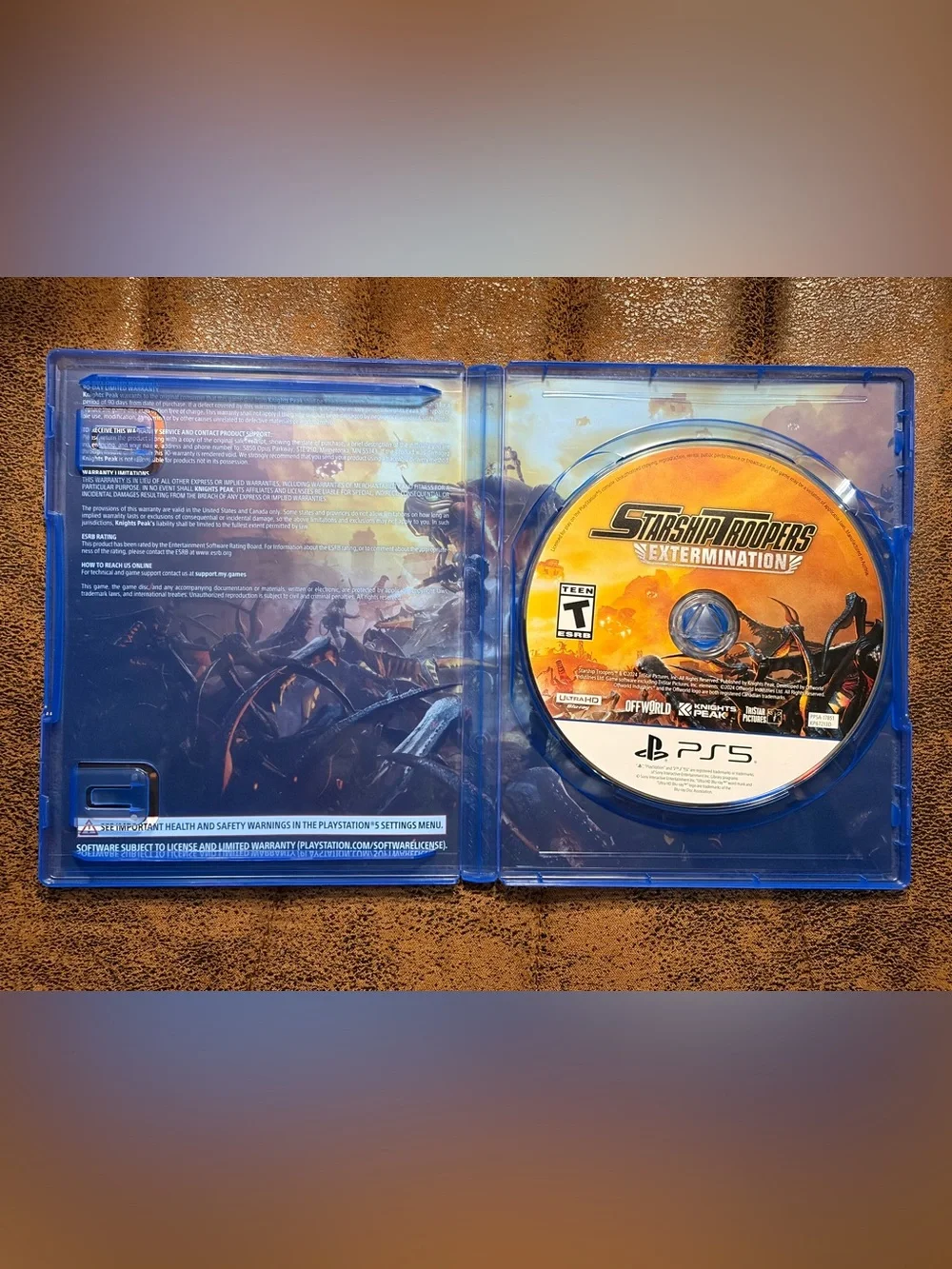 Sony PlayStation 5 (PS5) - Starship Troopers: Extermination - Preowed